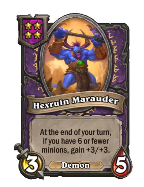 Hexruin Marauder card render