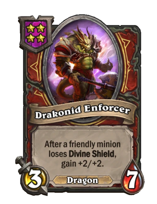 Drakonid Enforcer card render