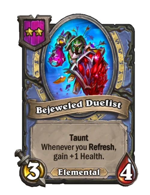 Bejeweled Duelist card render