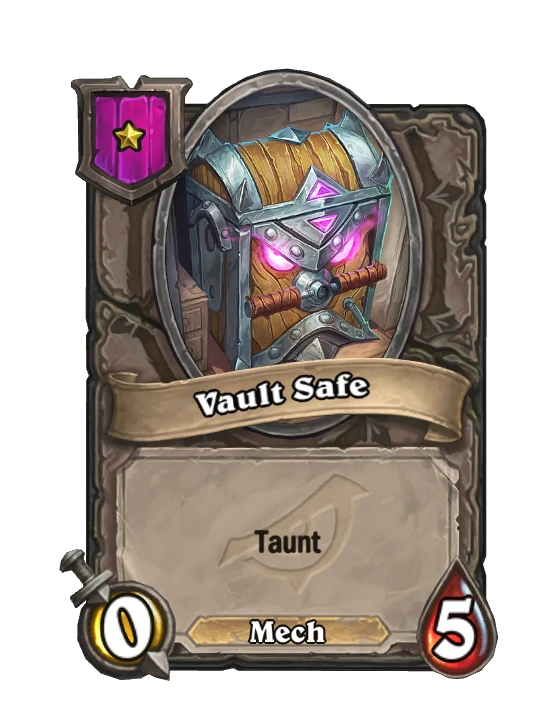 Vault Safe card render