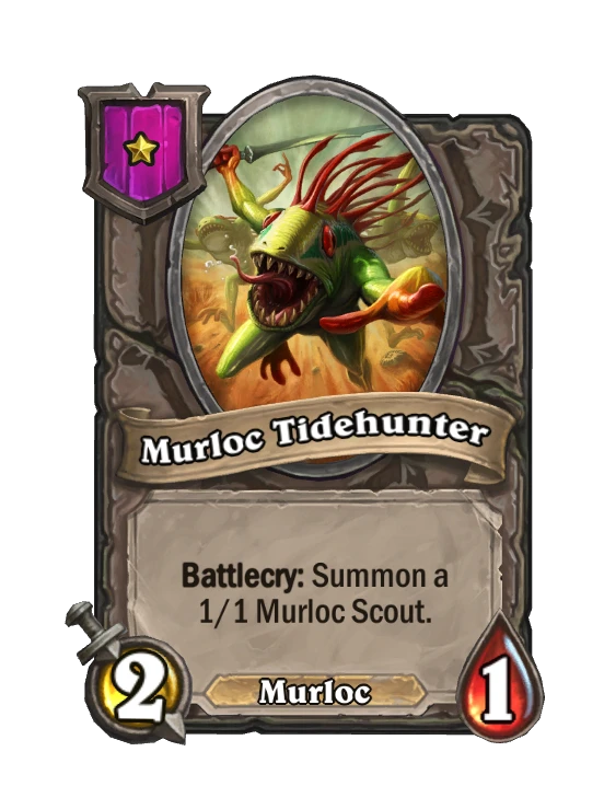 Murloc Tidehunter card render