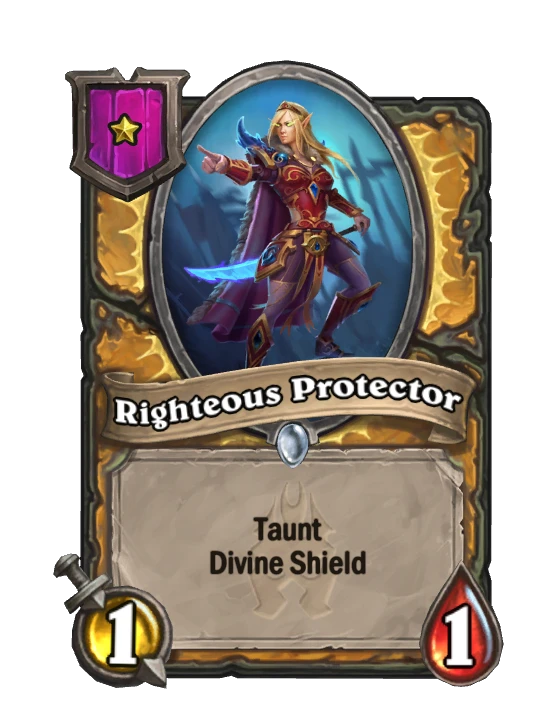 Righteous Protector card render