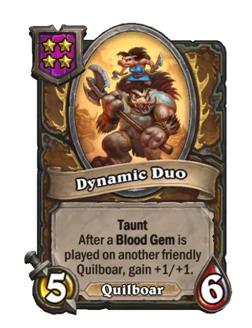 Dynamic Duo card render