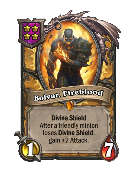 Bolvar, Fireblood card render