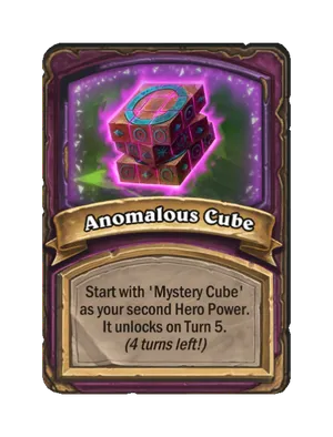 Anomalous Cube