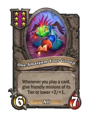 One-Amalgam Tour Group