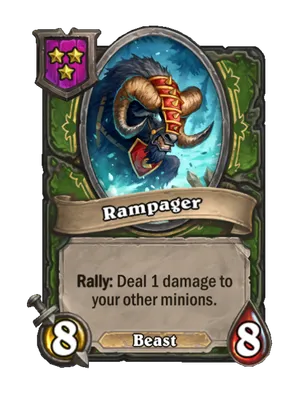 Rampager card render