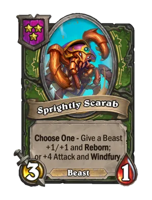 Sprightly Scarab