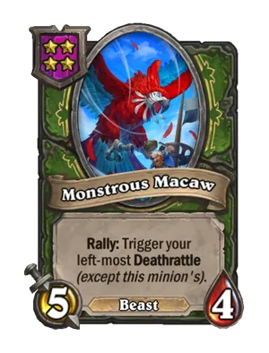 Monstrous Macaw