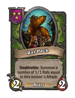 Rat Pack card render