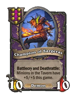 Champion of Sargeras