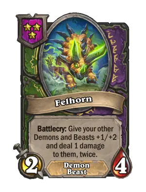 Felhorn card render