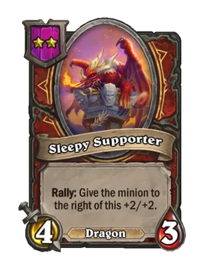 Sleepy Supporter