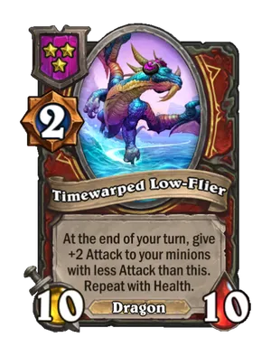 Timewarped Low-Flier card render