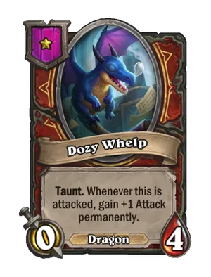 Dozy Whelp card render