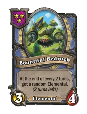 Bountiful Bedrock card render