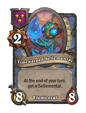 Timewarped Sellemental card render