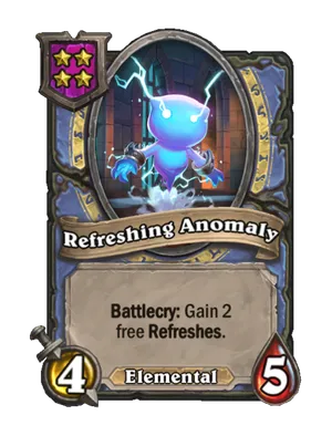 Refreshing Anomaly