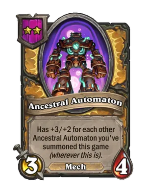 Ancestral Automaton