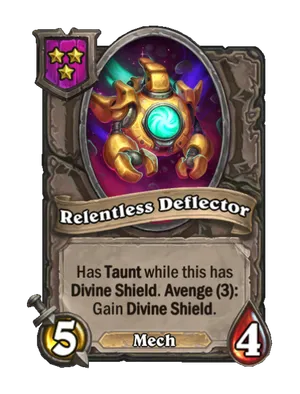 Relentless Deflector card render