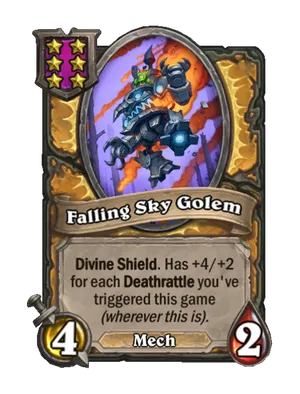 Falling Sky Golem