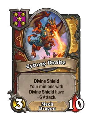 Cyborg Drake card render