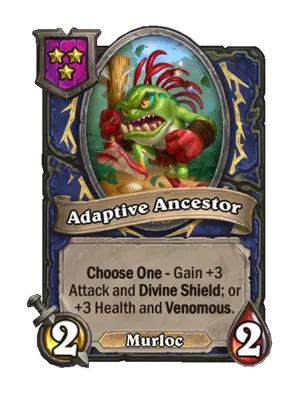 Adaptive Ancestor card render