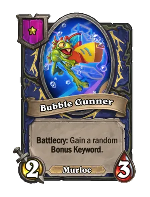 Bubble Gunner card render