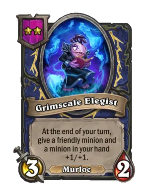 Grimscale Elegist card render
