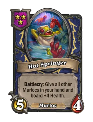 Hot Springer card render