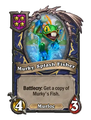 Murky, Splash Fisher card render
