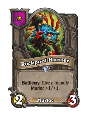 Rockpool Hunter card render