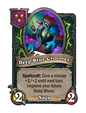 Deep Blue Crooner