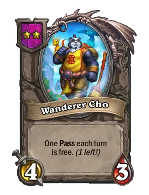 Wanderer Cho