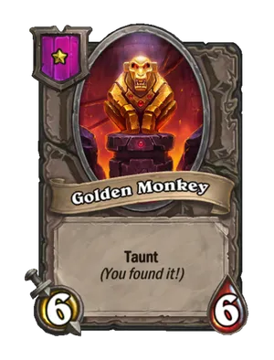 Golden Monkey card render