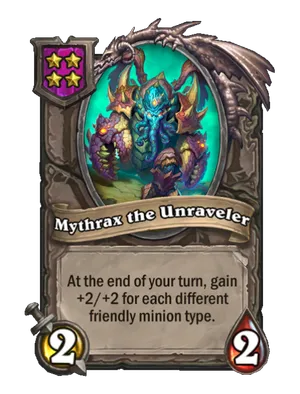 Mythrax the Unraveler card render