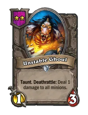 Unstable Ghoul card render