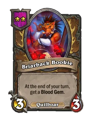 Briarback Bookie card render