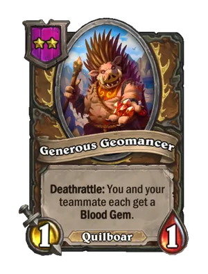 Generous Geomancer