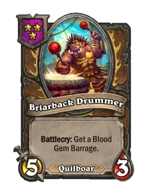 Briarback Drummer