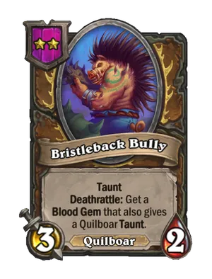 Bristleback Bully