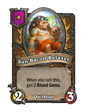 Sun-Bacon Relaxer