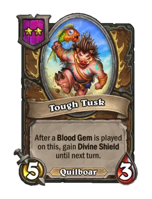 Tough Tusk card render