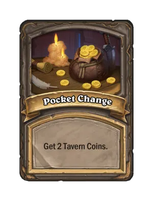 Pocket Change card render