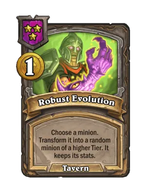 Robust Evolution