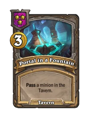 Portal in a Fountain