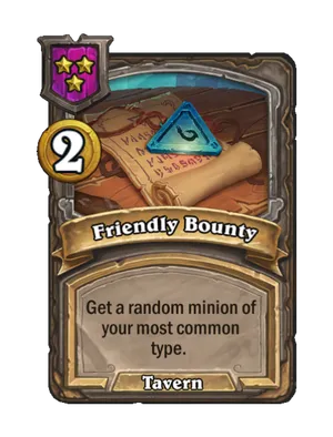 Friendly Bounty
