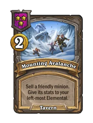 Mounting Avalanche