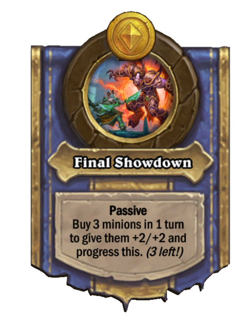 Final Showdown — Hero Power — Hearthstone Battlegrounds card