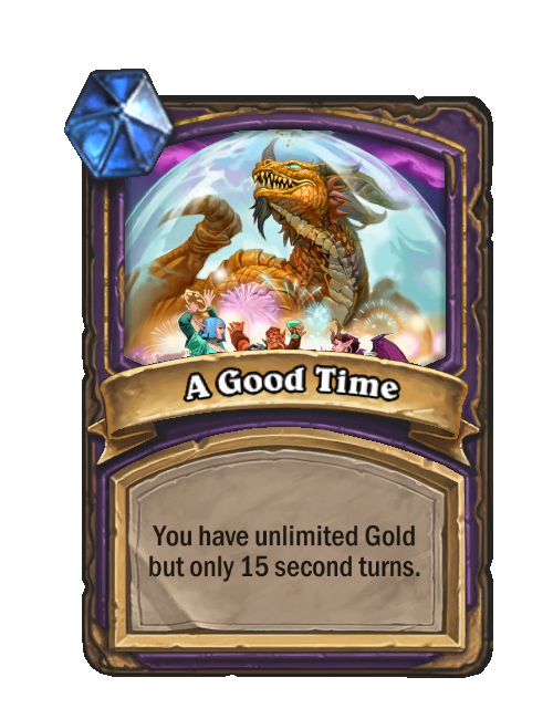 A Good Time — Reward — Hearthstone Battlegrounds card
